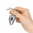 Анальная пробка Pillow Talk Sneaky Luxurious Stainless Steel Anal Plug - [Фото 3]