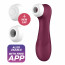 Вакуумный клиторальный стимулятор Satisfyer Pro 2 Generation 3 with Liquid Air Connect App Wine Red - [Фото 1]