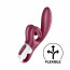 Вибратор-кролик Satisfyer Touch Me Red, двойной отросток, 3 мощных мотора - [Фото 1]