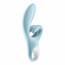 Вибратор-кролик Satisfyer Touch Me Blue, двойной отросток, 3 мощных мотора - [Фото 4]