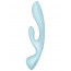 Вибратор-кролик Satisfyer Triple Oh Blue - [Фото 2]