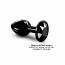 Металлическая анальная пробка с украшением в виде кристалла Dorcel - Diamond Plug BLACK S - [Фото 2]