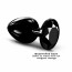 Металлическая анальная пробка с украшением в виде кристалла Dorcel - Diamond Plug BLACK L - [Фото 2]