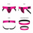Трусы для страпона Strap-On-Me Leatherette HARNESS CURIOUS - FUCHSIA - [Фото 2]