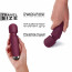 Минивибромассажер Dorcel Wand Mini Wanderful Plum - [Фото 3]