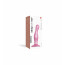 Насадка для страпона Strap-On-Me DILDO PLUG CURVY ROSE DRAGEE METALLIC - M - [Фото 2]