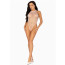 Leg Avenue Net snap crotch tank bodysuit OS White - [Фото 5]