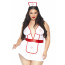 Leg Avenue Roleplay Nightshift Nurse + 1X-2X White/Red - [Фото 1]