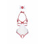 Leg Avenue Roleplay Naughty Nurse OS White/Red - [Фото 3]