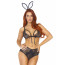 Leg Avenue Roleplay Bedroom Bunny OS Black - [Фото 2]