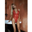 Leg Avenue Floral lace thong teddy OS Red - [Фото 3]