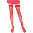 Leg Avenue Nylon Fishnet Thigh Highs OS Red - [Фото 1]