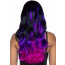 Leg Avenue Allure Multi Color Wig Black/Purple - [Фото 2]