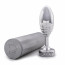 Анальная пробка DOXY Butt Plug RIBBED - [Фото 4]