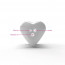 Вибратор для клитора Mystim Heart´s Desire White, 8 режимов, очень мощный - [Фото 6]