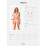 Эротический комплект Obsessive Heavenlly 2-pcs set XS/S, бюстгальтер и танга - [Фото 5]