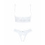 Эротический комплект Obsessive Heavenlly 2-pcs cupless set M/L, открытая грудь, с доступом - [Фото 3]