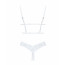 Эротический комплект Obsessive Heavenlly 2-pcs cupless set M/L, открытая грудь, с доступом - [Фото 4]