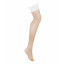Чулки Obsessive Heavenlly stockings XS/S, широкая резинка - [Фото 3]
