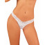 Кружевные танга Obsessive Heavenlly thong XL/2XL - [Фото 1]