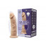Фаллоимитатор с вибрацией SilexD Henry Vibro Flesh (MODEL 2 size 7in) + LRS, диаметр 4,4 см - [Фото 1]
