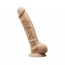 Фаллоимитатор с вибрацией SilexD Vetus Vibro Flesh (MODEL 1 size 8in) + LRS, двухслойный, диаметр 4, - [Фото 2]