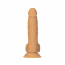 Фаллоимитатор ADDICTION Dual Density Silicone Dildo Caramel 8″, присоска, диаметр 4,3 см, вибропуля  - [Фото 2]