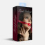 Кляп силиконовый Feral Feelings Silicon Ball Gag Red/Red, красный ремень, красный шарик - [Фото 2]