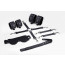 Набор для БДСМ 5 в 1 Feral Feelings BDSM Kit 5 Black, наручники, поножи, крестовина, маска, паддл - [Фото 1]