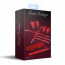 Набор Feral Feelings BDSM Kit 5 Red, наручники, поножи, крестовина, маска, паддл - [Фото 2]