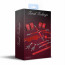 Набор Feral Feelings BDSM Kit 7 Red, наручники, поножи, коннектор, маска, паддл, кляп, зажимы - [Фото 2]