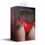 Трусы для страпона Feral Feelings Strap-on Harness Red, red - [Фото 3]
