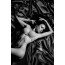 Простыня из винила Fetish Tentation Black 220x200, черная - [Фото 2]