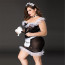 Костюм горничной JSY «Послушная Эльма» Plus Size Black, платье, передник, головной убор горничной - [Фото 5]