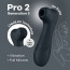Вакуумный клиторальный стимулятор Satisfyer Pro 2 Generation 3 with Liquid Air Dark Grey - [Фото 1]