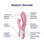 Вибратор-кролик надувной Satisfyer Air Pump Bunny 2 - [Фото 4]