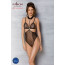 Боди с открытой грудью Passion DOMINICA BODY L/XL black, воротник-чокер, корсет - [Фото 5]