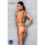 Боди-халтер из экокожи Passion JANNIES BODY L/XL black - [Фото 6]