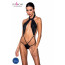 Боди-халтер из экокожи Passion JANNIES BODY L/XL black - [Фото 1]