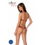 Сетчатое боди с кружевом на груди Passion SATARA BODY XXL/XXXL red - [Фото 2]