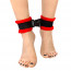 Поножи Art of Sex Ankle Cuffs - Soft Touch Красные - [Фото 2]