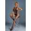Бодистокинг Caprice Lingerie Model 08 One size Black, имитация шнуровки - [Фото 1]