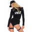 Костюм эротического спецназа Leg Avenue SWAT Team Babe M, боди, пояс, подвязки, игрушечная рация, ке - [Фото 2]