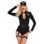 Костюм эротического спецназа Leg Avenue SWAT Team Babe M, боди, пояс, подвязки, игрушечная рация, ке - [Фото 1]