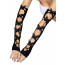 Митенки Leg Avenue Butterfly applique arm warmers Black, бабочки - [Фото 2]