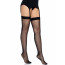 Чулки-сетка со швом сзади Leg Avenue Butterfly back seam thigh highs One size Black - [Фото 3]