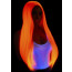 Парик Leg Avenue 33″ Long straight center part wig neon pink - [Фото 3]