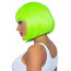 Парик Leg Avenue 12″ Neon short bob wig Neon Green - [Фото 3]