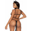 Эротический костюм кошки Leg Avenue Roleplay Sex Kitten One size Black, боди, ушки, чокер - [Фото 2]