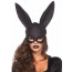 Сверкающая маска кролика Leg Avenue Glitter masquerade rabbit mask Black - [Фото 1]